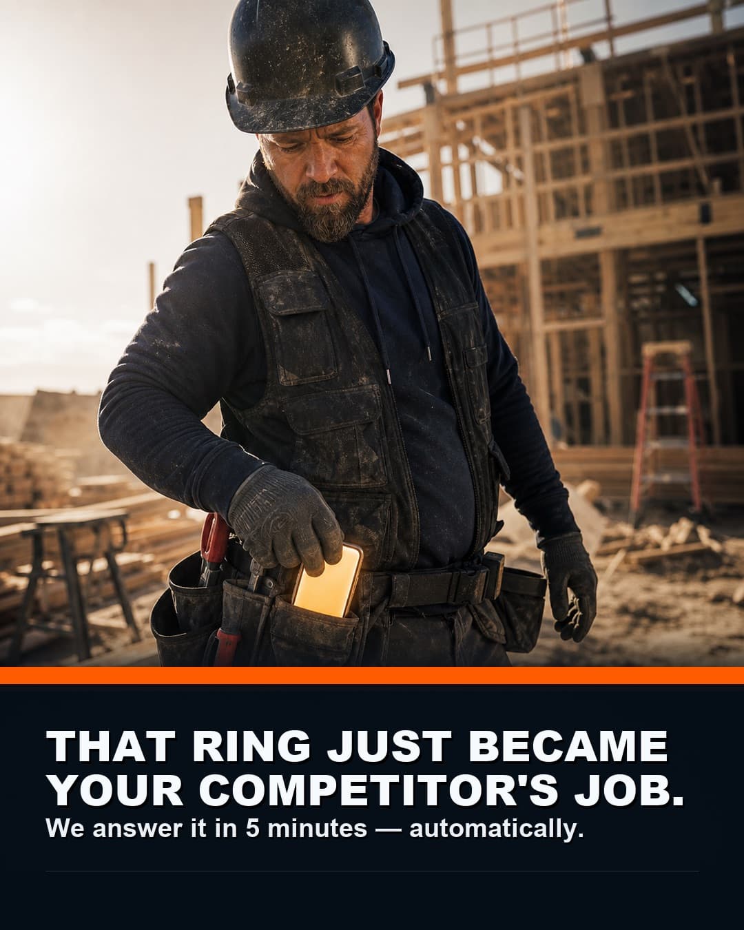 Every missed call is a job that went to someone else