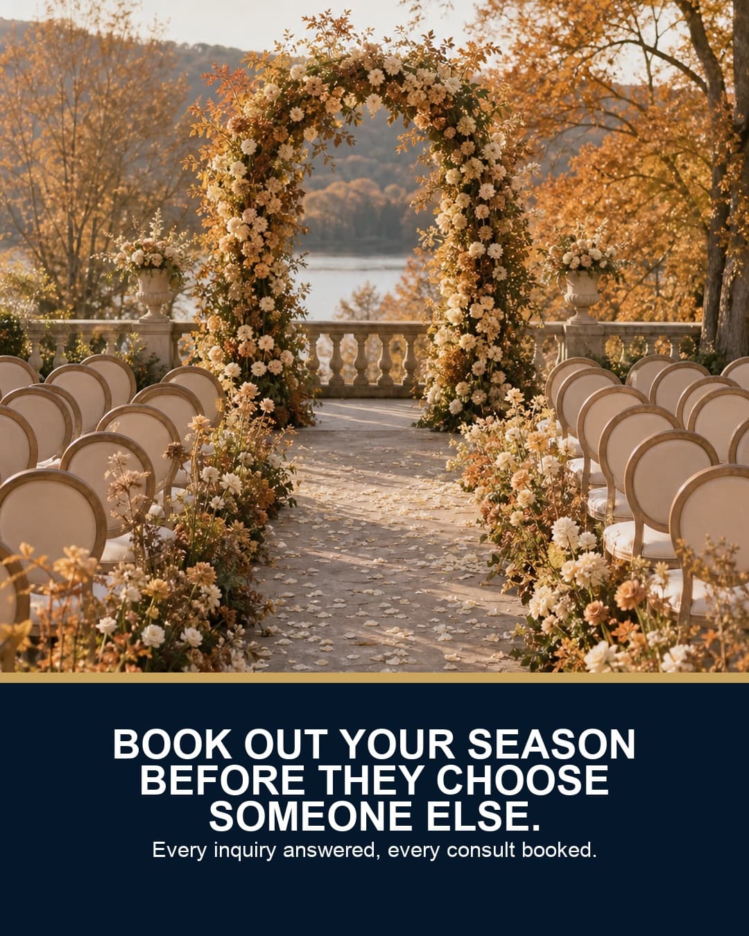 Book out your season before they choose someone else