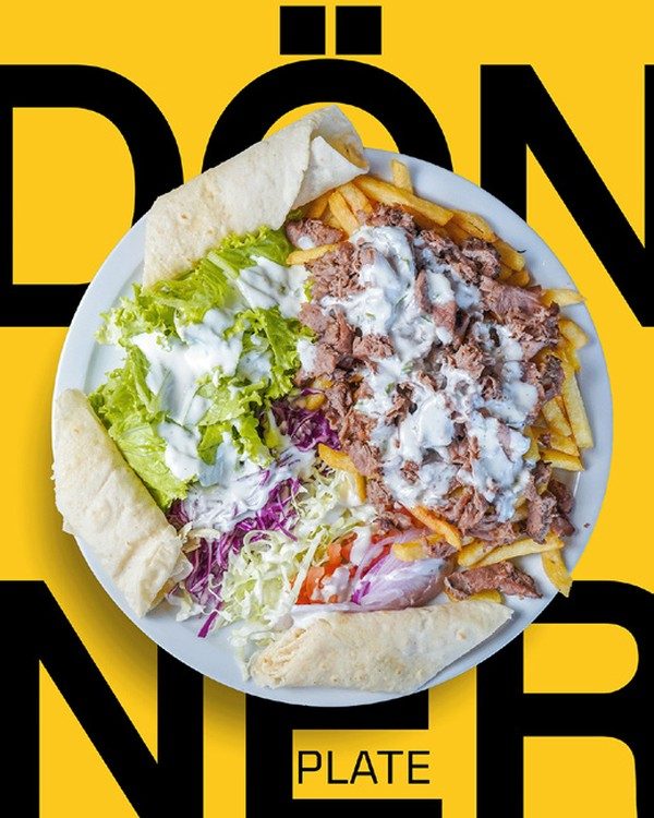 Dönner Plate ad creative