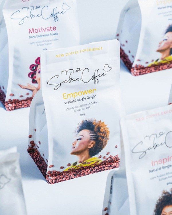 Salka Coffee ad creative